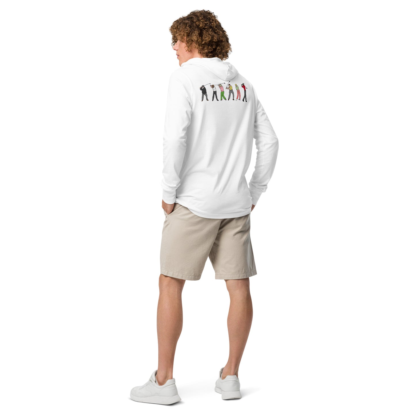 Swings through the ages - Hooded Long Sleeve Tee